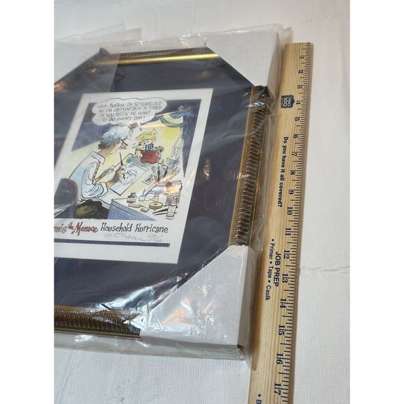 Dennis The Menace Hank Ketchum Giclee Print Limited 236/700 Signed Framed COA - Picture 9 of 16